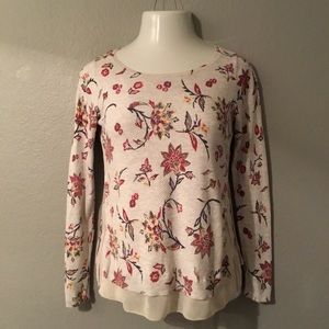 FLORAL SWEATER